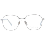 Sandro Silver Women Glasses Frame in stainless steel with full-rim square design, size 52-18-140, demo lenses included with branded case.