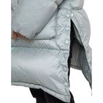 Dolce & Gabbana Light Blue Quilted Hooded Puffer Jacket Men Dolce & Gabbana Dark Gray