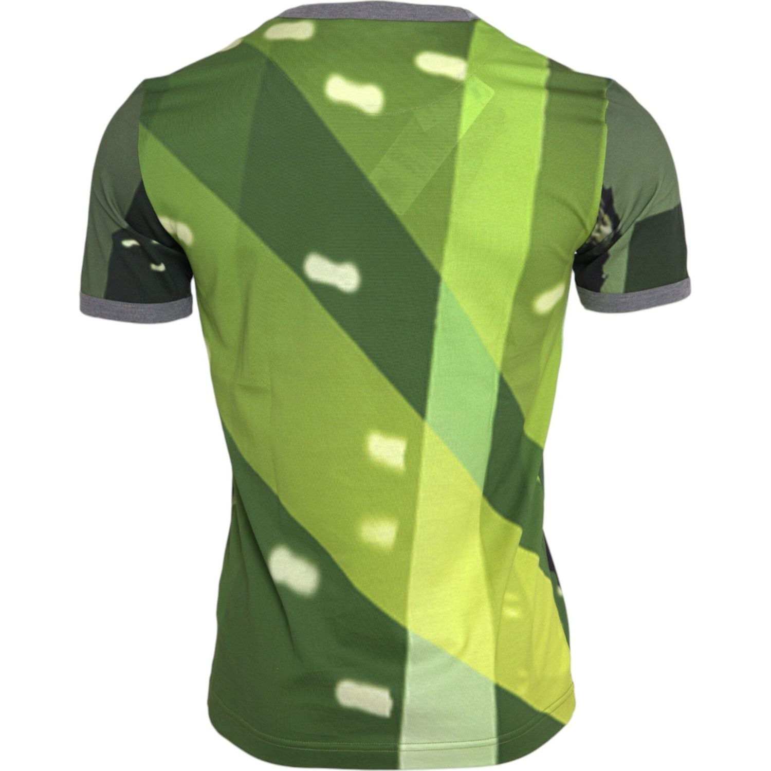 تي شيرت دولتشي آند غابانا غوريلا أخضر من القطن بأكمام قصيرة