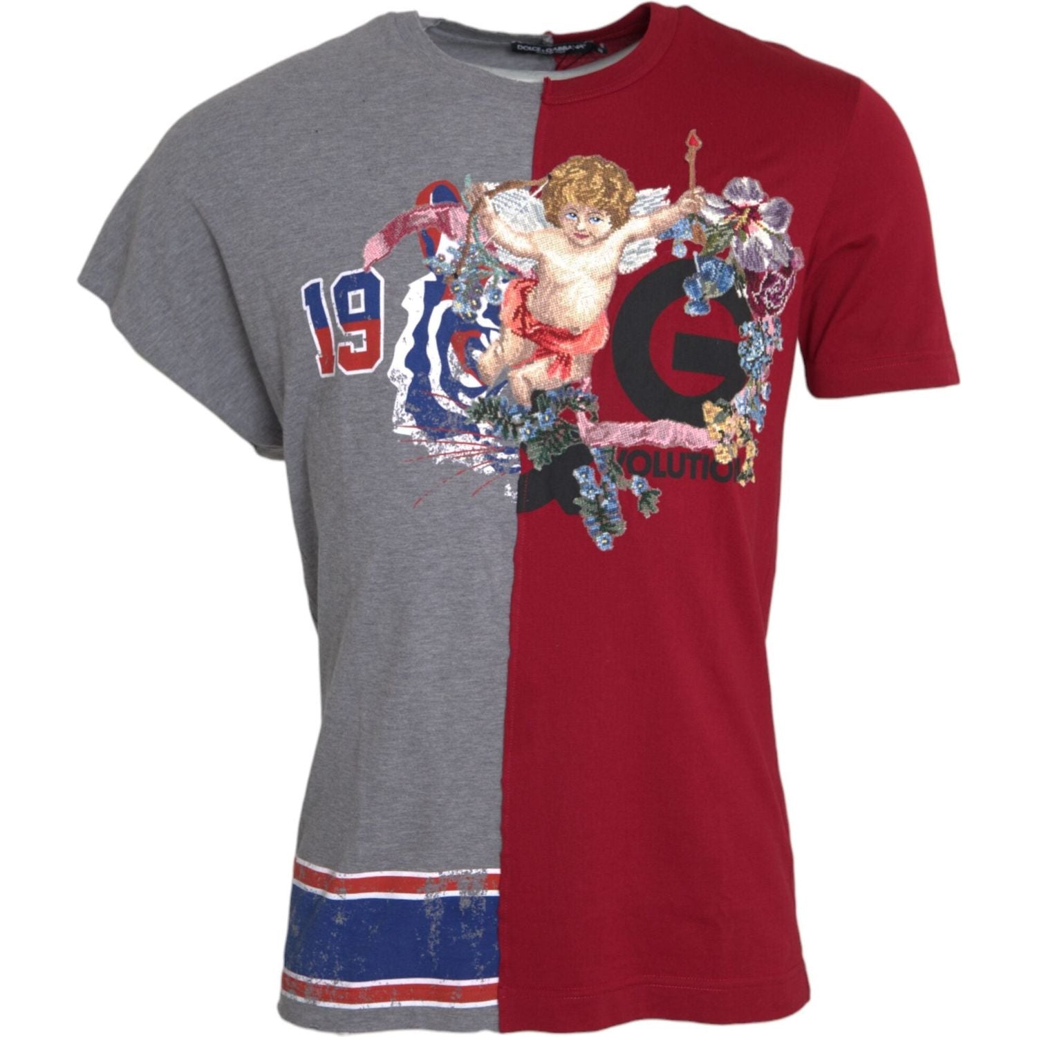 تي شيرت Dolce &amp; Gabbana متعدد الألوان بأكمام قصيرة