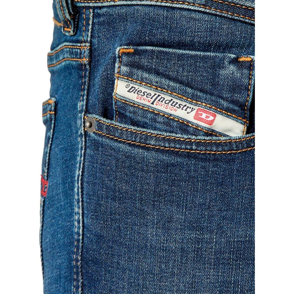 Diesel Blue Cotton Jeans & Pant DI-12753-W30