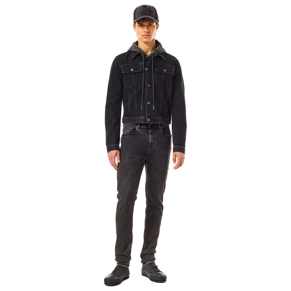 Diesel Black Cotton Jeans & Pant DI-12750-W30