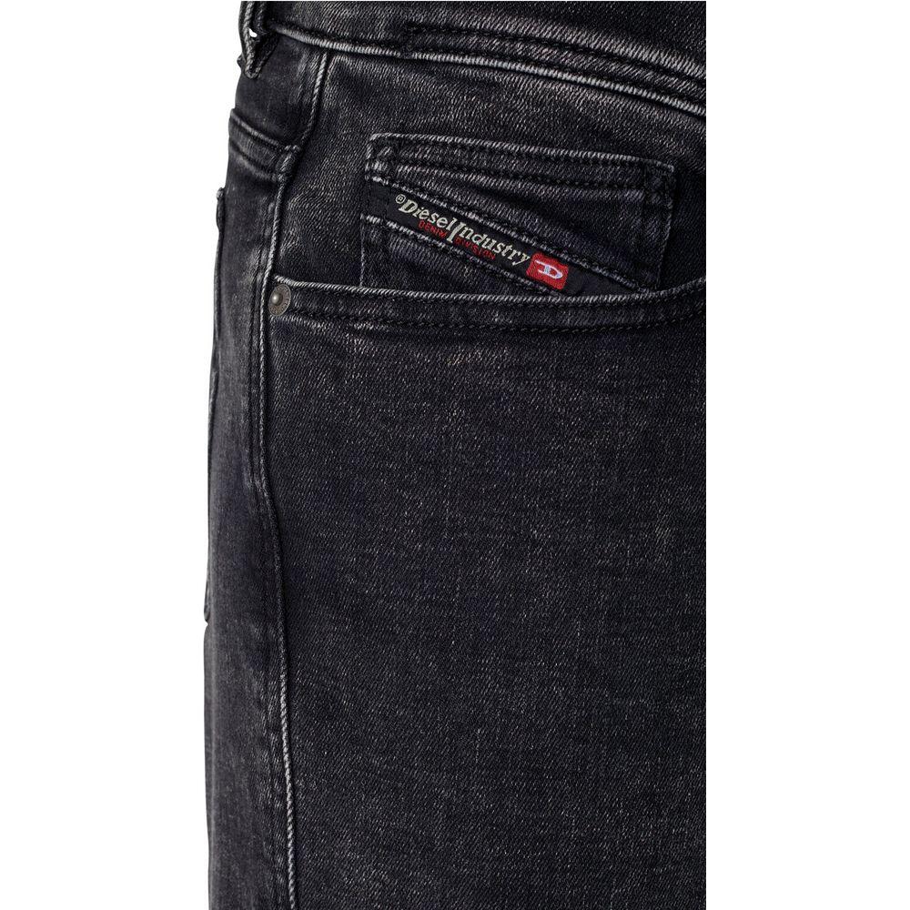 Diesel Black Cotton Jeans & Pant DI-12750-W30
