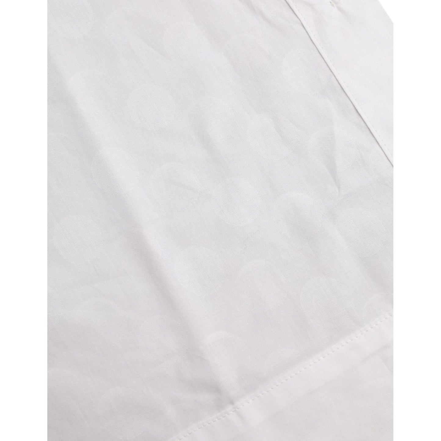 Dolce & Gabbana White Collared Short Sleeve Polo Shirt Top TSH852013-44