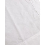 Dolce & Gabbana White Collared Short Sleeve Polo Shirt Top TSH852013-44