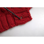 Dolce & Gabbana Red Wool Knit Button Down Cardigan Sweater JKT3569-42