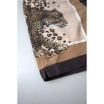 Dolce & Gabbana Dark Brown Leopard Beachwear Swimwear Shorts BIK1701-44