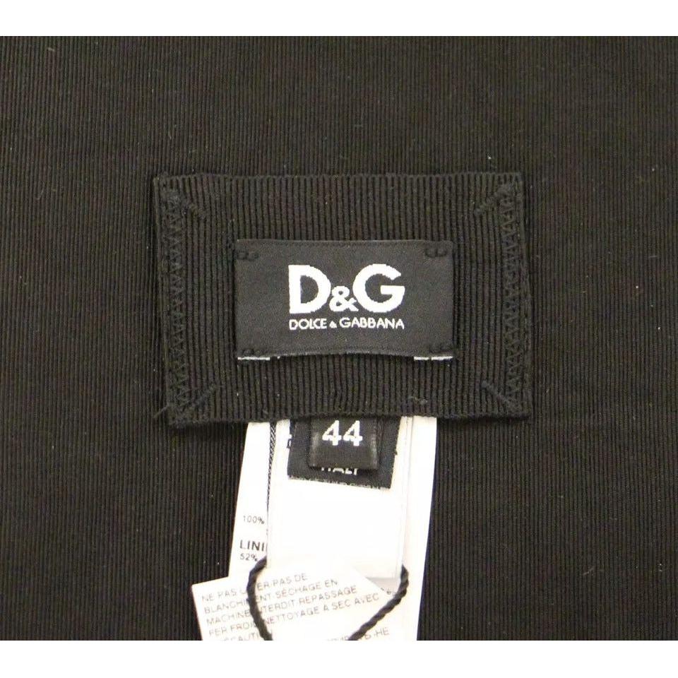 Dolce & Gabbana Black Silk Womens Waist Cummerbund HKC10026-40