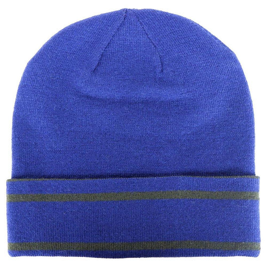 La Martina Blue Wool Men Cap LAMA-13165