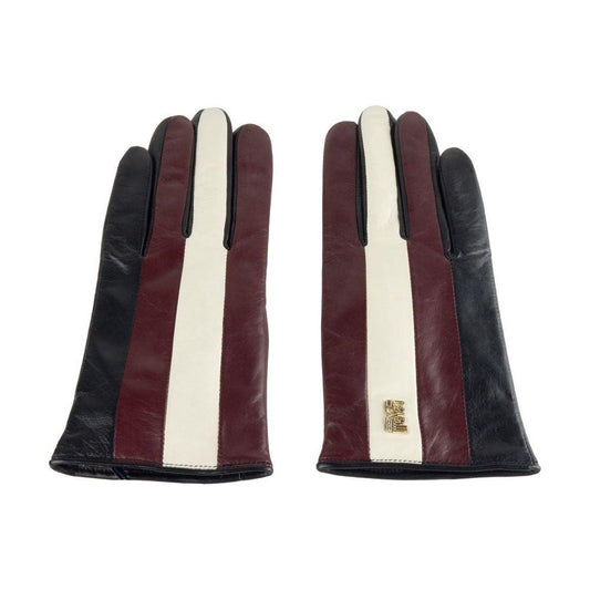Cavalli Class Black Lambskin Women Glove CA-5121-7.5|S
