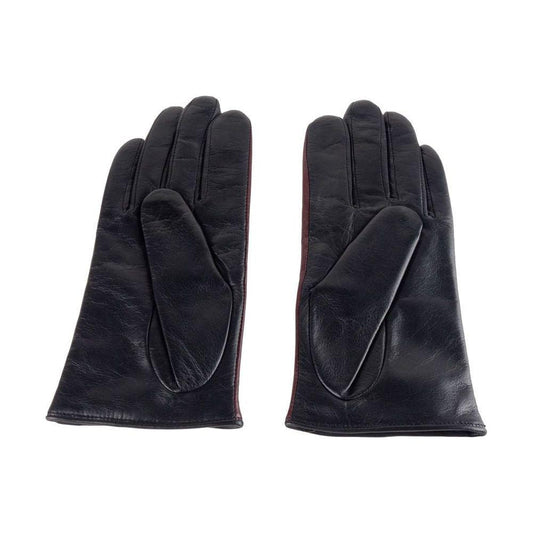 Cavalli Class Black Lambskin Women Glove CA-5121-7.5|S
