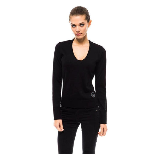 Montana Blu Black Wool Sweater