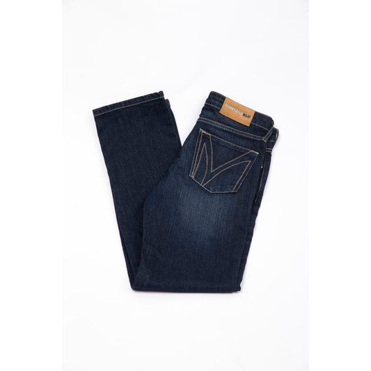 Montana Blu Blue Cotton Women Jeans MO-14234-W26