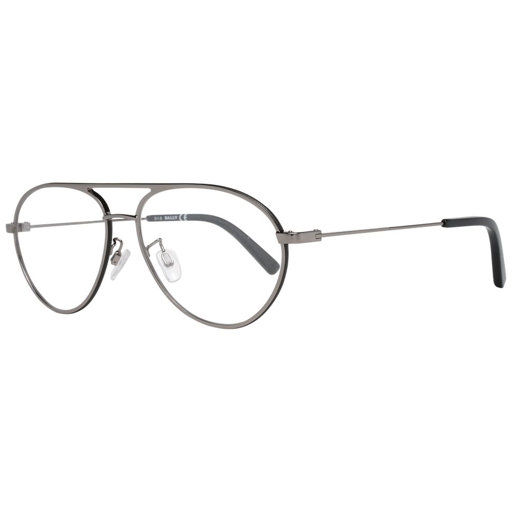Bally Gray Metal & Plastic Glasses (Frames)