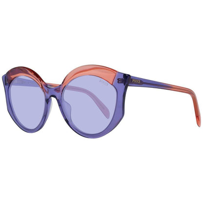 Emilio Pucci Purple Plastic Sunglasses
