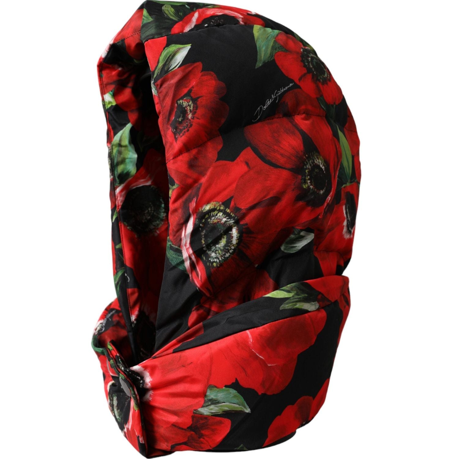 قبعة دولتشي آند غابانا متعددة الألوان بغطاء كامل للرأس