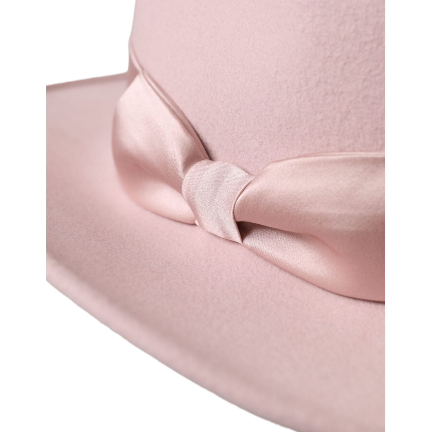 قبعة فيدورا تريلبي وردية اللون للنساء من دولتشي آند غابانا