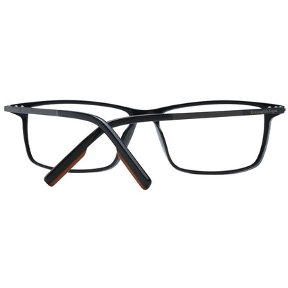 Ermenegildo Zegna Black Men Glasses Frame