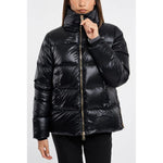 People Of Shibuya Black Polyester Jackets & Coat PE-13543-IT40|S