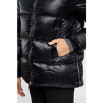 People Of Shibuya Black Polyester Jackets & Coat PE-13543-IT40|S