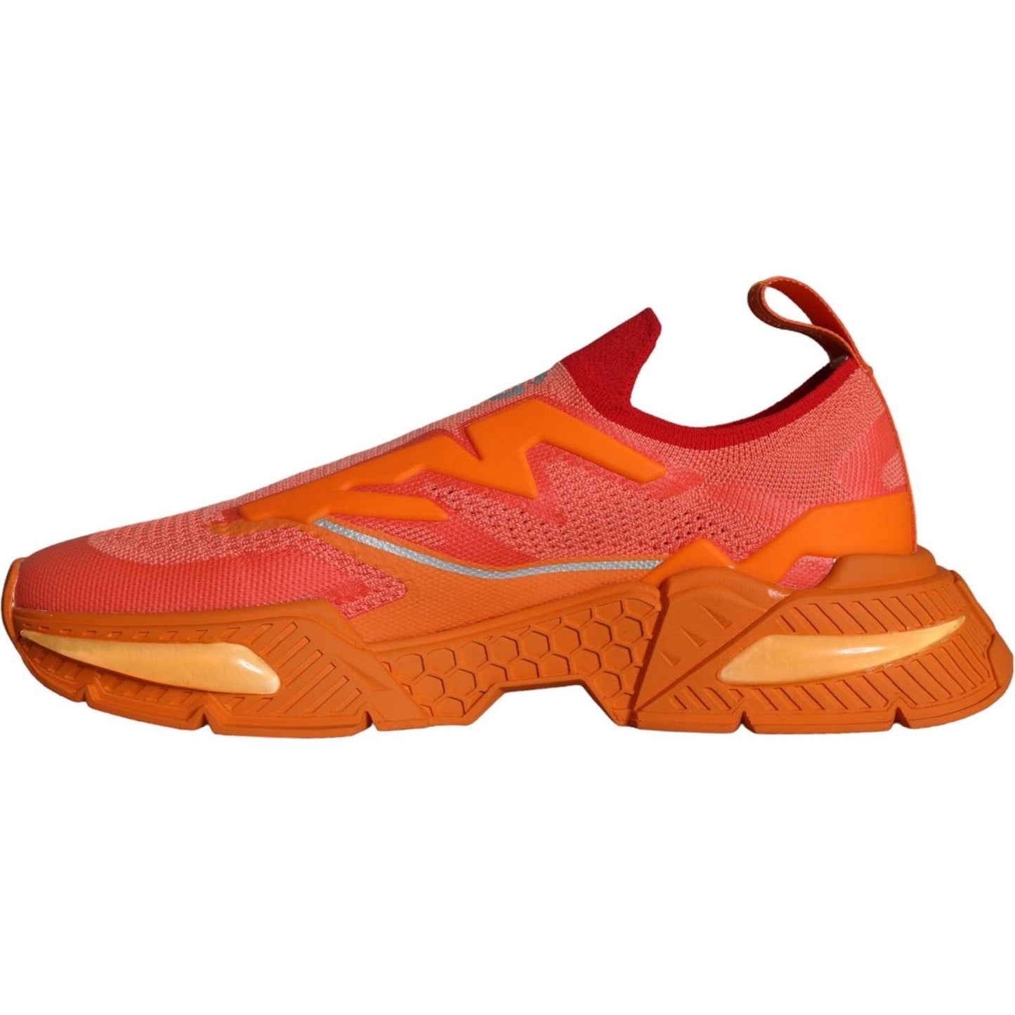 Dolce & Gabbana Orange Airmaster Low Top Men Sneakers Shoes MV5831-44