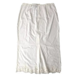 Dolce & Gabbana White Lingerie Half Slip Sleepwear Underwear BIK1743-42