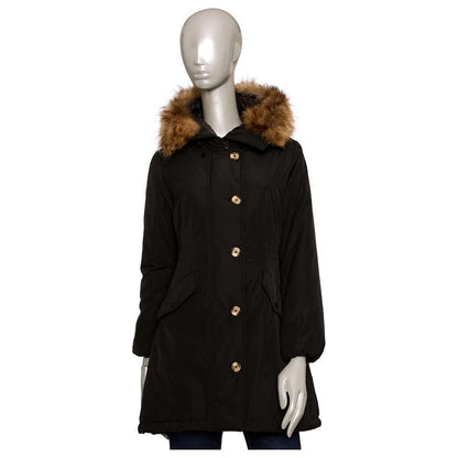 Baldinini Trend Black Polyester Women Jacket