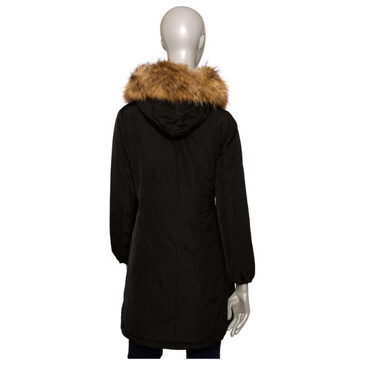Baldinini Trend Black Polyester Women Jacket BA-24593-XS