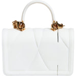 Dolce & Gabbana White Silicone Devotion Heart Cover Hand Bag Airpod Case BAG1522
