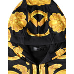 Versace Black Medusa Print Cotton Full Zip HoodieSweatshirt Sweater TSH86766-XL