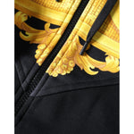 Versace Black Medusa Print Cotton Full Zip HoodieSweatshirt Sweater TSH86766-XL