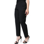 Dolce & Gabbana Black High Waist Tapered Pants PAN75636-46