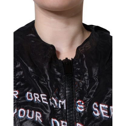 Dolce & Gabbana Multicolor Print Hooded Sweatshirt Sweater