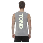 Tond Gray Cotton Men Tank Top TO-20047-M