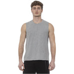 Tond Gray Cotton Men Tank Top TO-20047-M