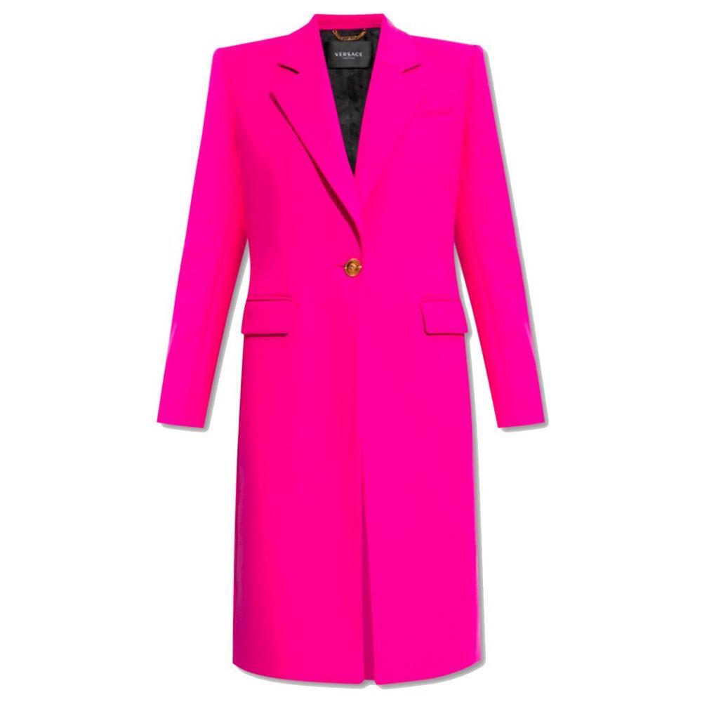 Versace Fuchsia Viscose Jackets & Coat