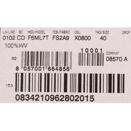 فستان من الصوف المنقط الأنيق من دولتشي آند غابانا