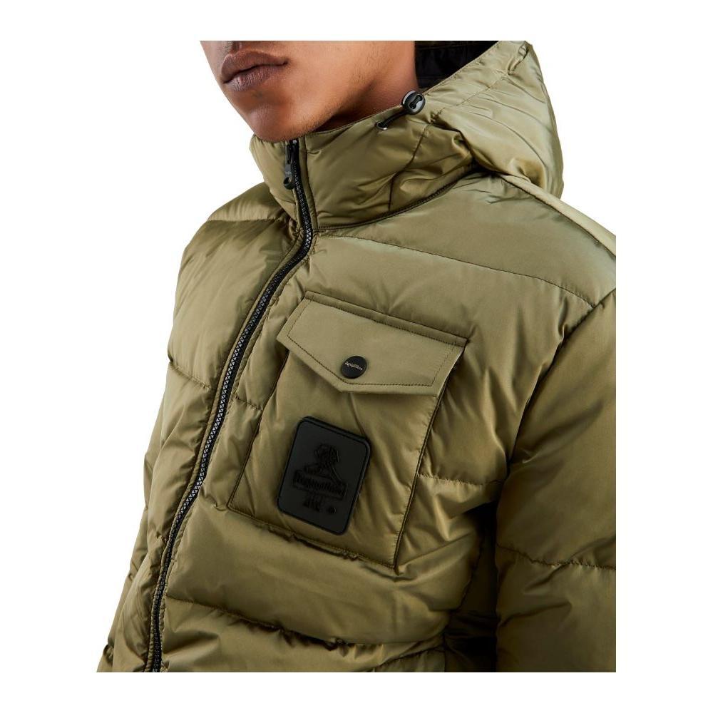 Refrigiwear Green Nylon Men Jacket RE-13972-XXL