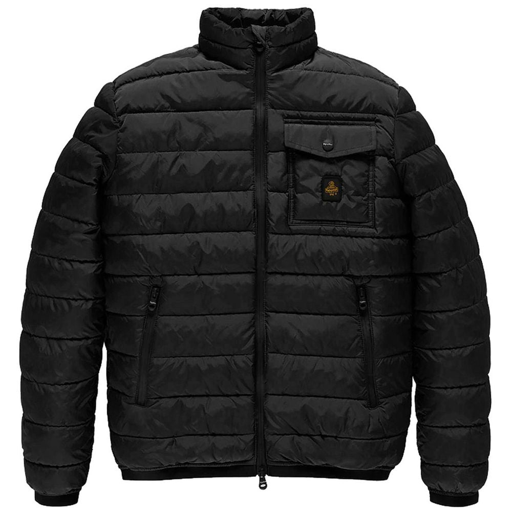 Refrigiwear Black Nylon Jackets & Coat
