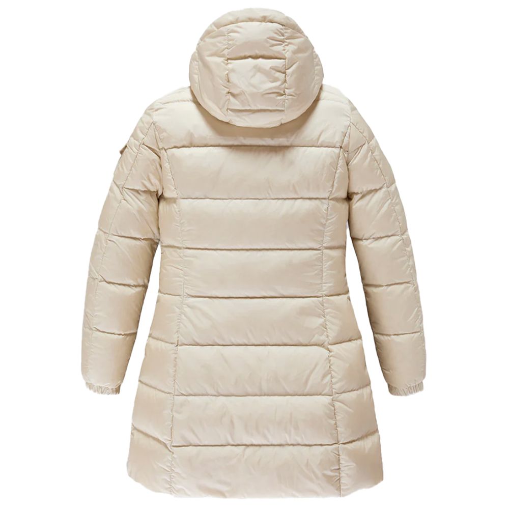 Refrigiwear White Nylon Women Jacket