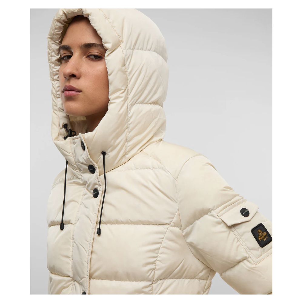Refrigiwear White Nylon Women Jacket
