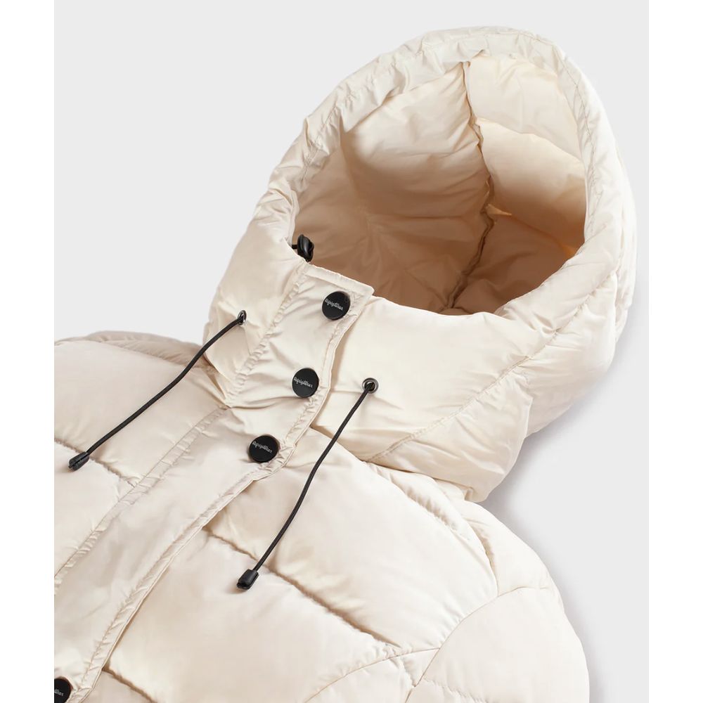 Refrigiwear White Nylon Women Jacket