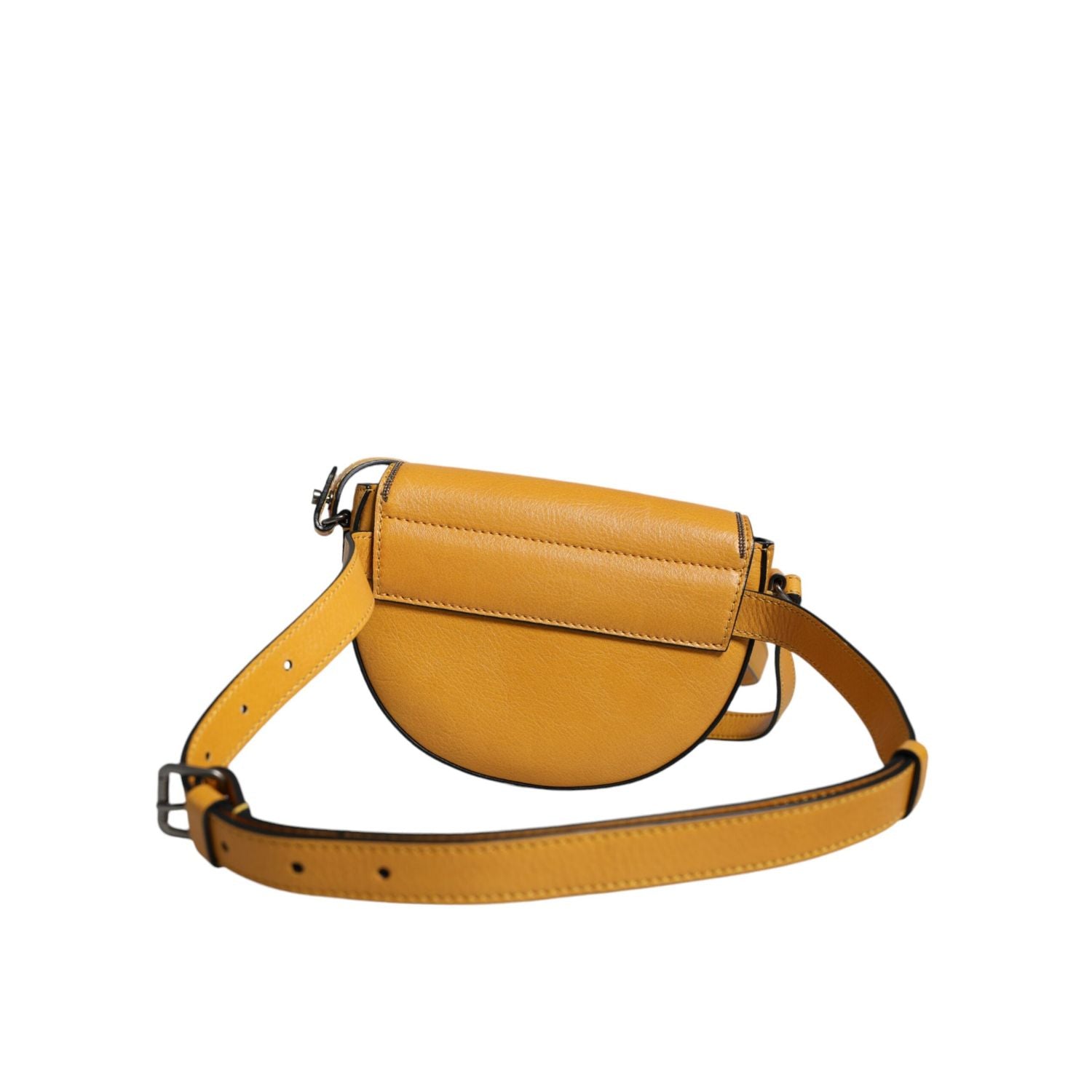 Brunello Cucinelli Light Brown Leather Logo Waist Strap Sling Bag