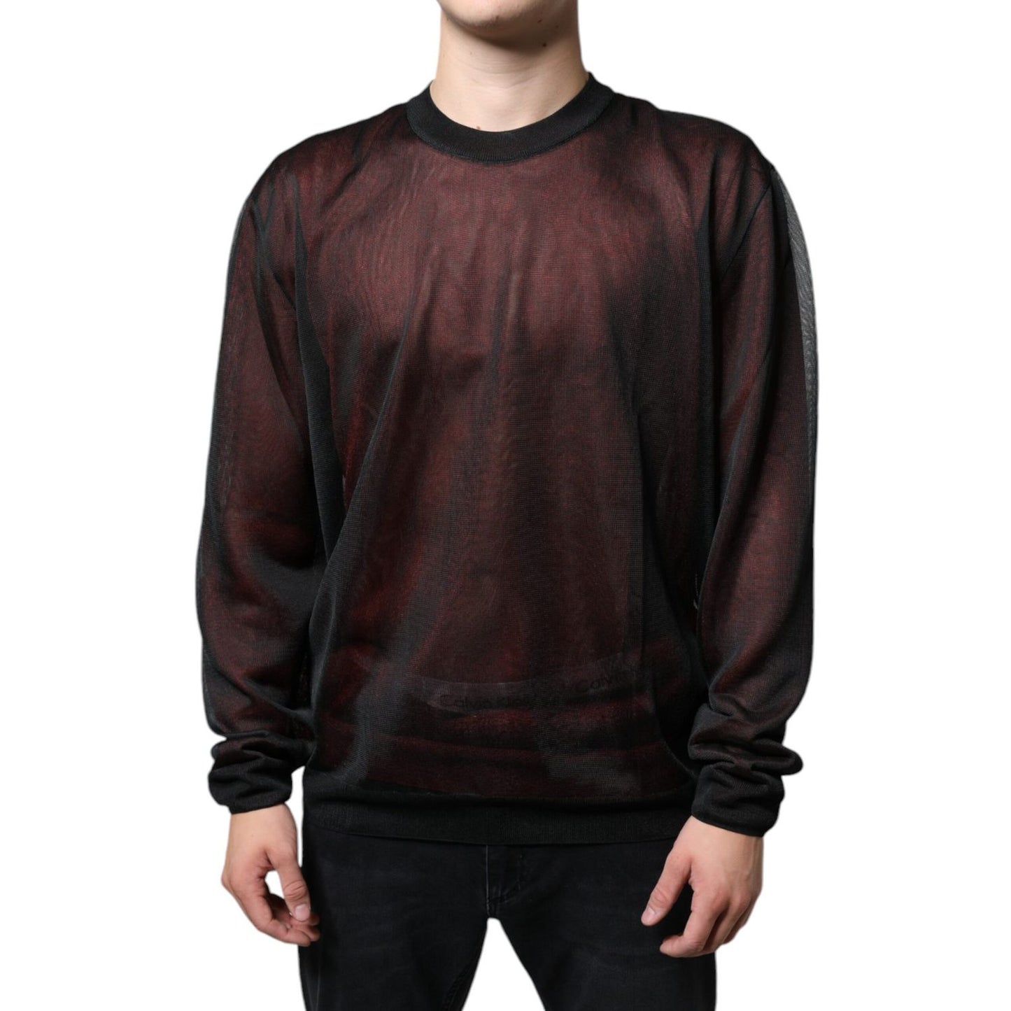 Dolce & Gabbana Brown Polyester Pullover Sweatshirt Sweater