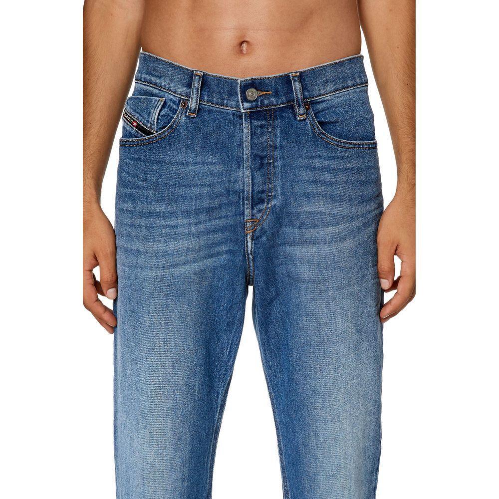 Diesel Blue Cotton Jeans & Pant DI-14079-W30