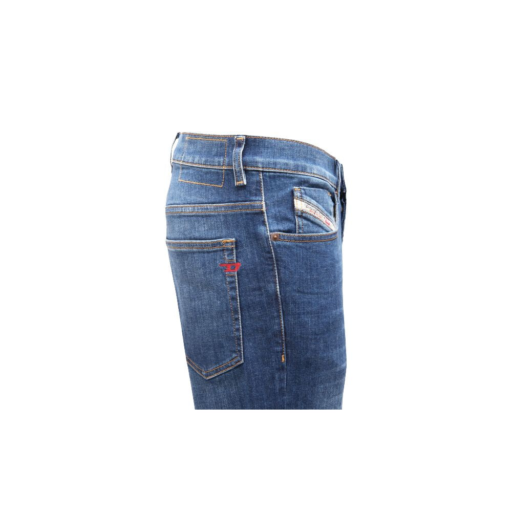 Diesel Blue Cotton Jeans & Pant DI-14079-W30