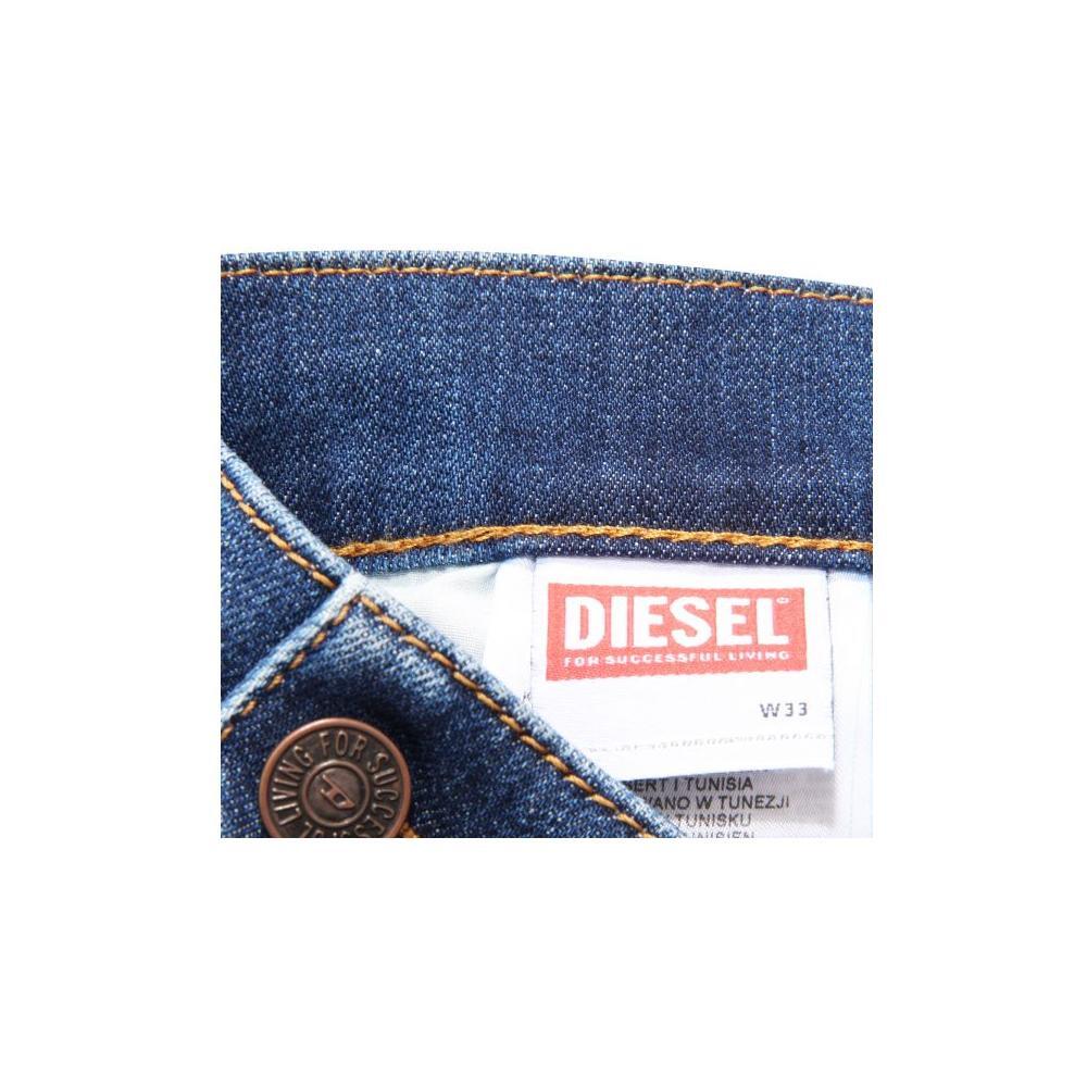 Diesel Blue Cotton Jeans & Pant DI-14079-W30