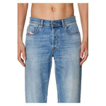 Diesel Light Blue Cotton Men's Regular-Fit Jean DI-14078-W30
