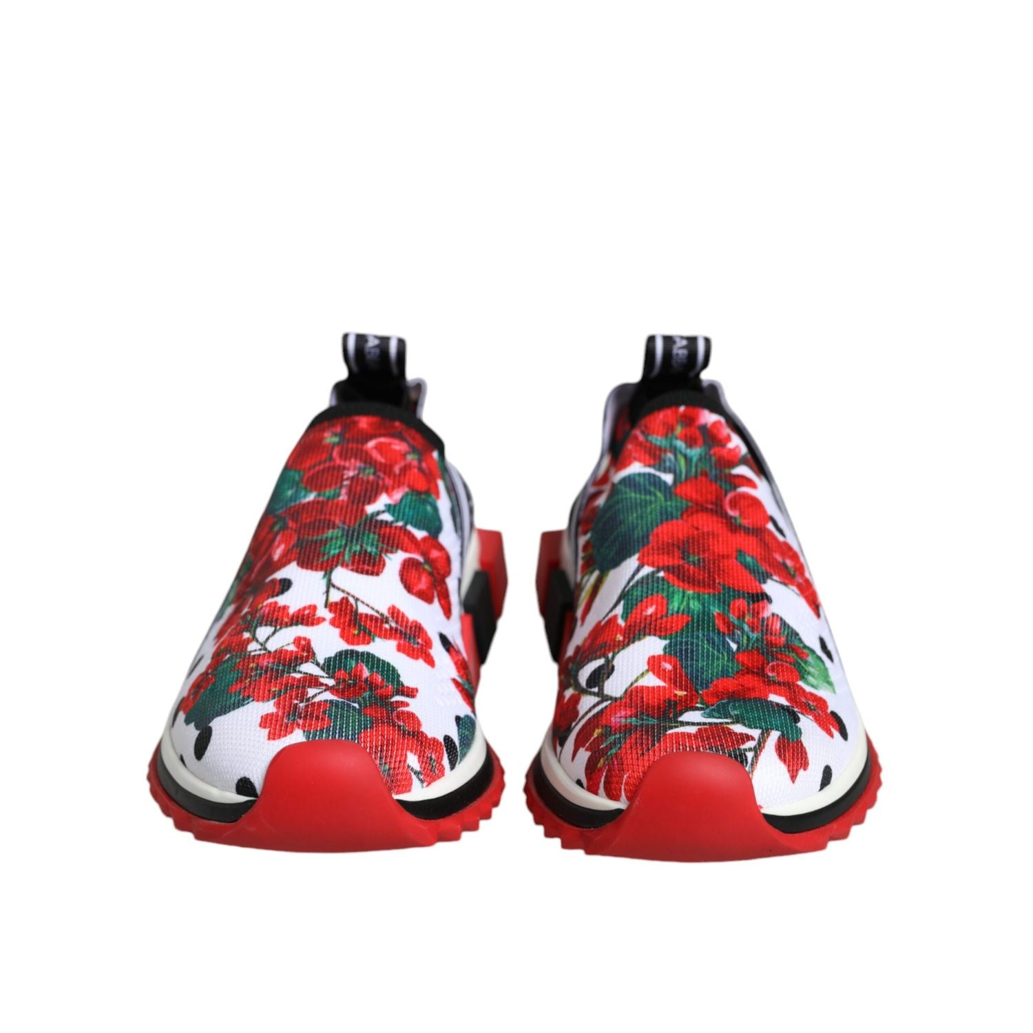 Dolce & Gabbana Multicolor Geranium Sorrento Sneakers Shoes