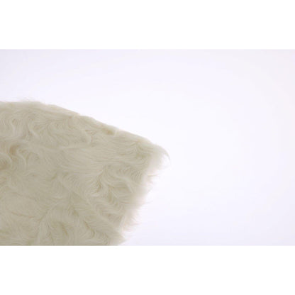 Dolce & Gabbana White Xiangao Lamb Fur Beanie